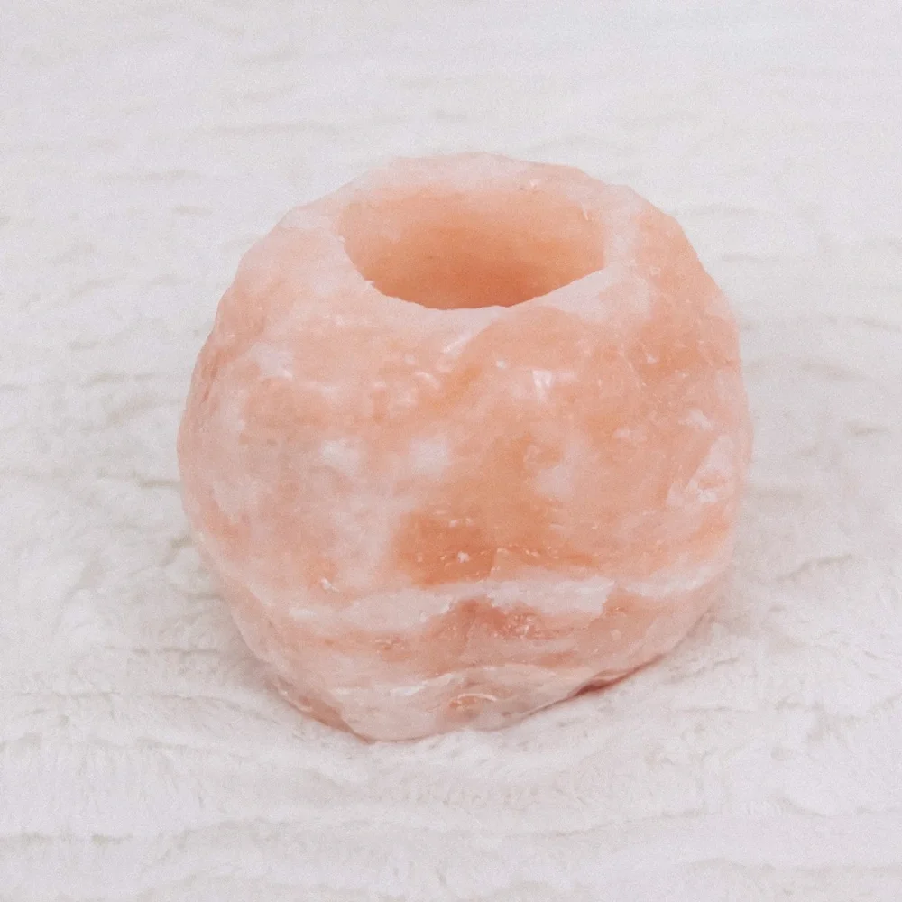 Himalayan Salt Tea Light Candle Holder